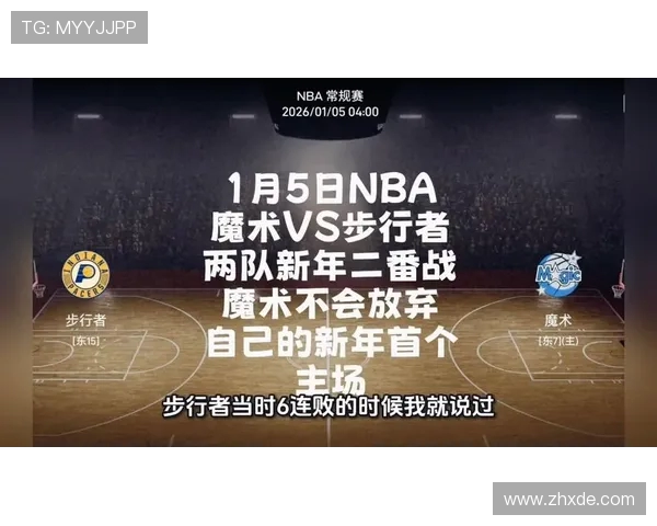 魔术强势迎战步行者巅峰对决上演青年军速度与激情争锋